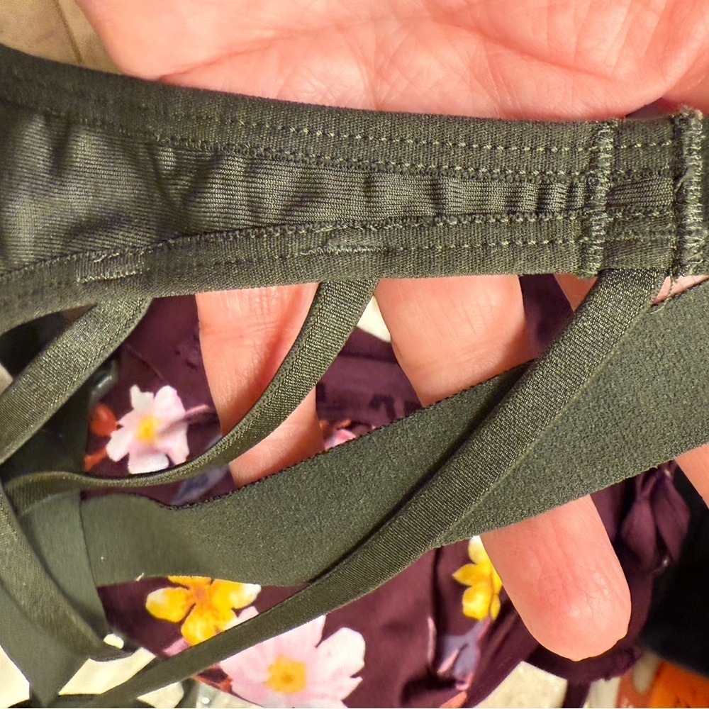 PINK Victoria's Secret Floral Bralette Set - Black, Green, and Purple Lot Sz M - Picture 10 of 15